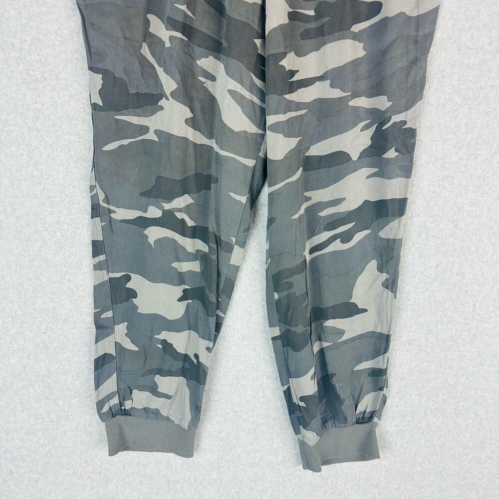 New Splendid Womans Sz XXL Jogger Pants Gray Camo Pull On Comfort Stretch NWT - Picture 7 of 11